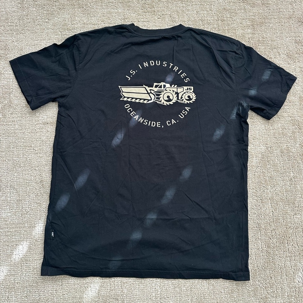 JS Surfboards Black Graphic Tee